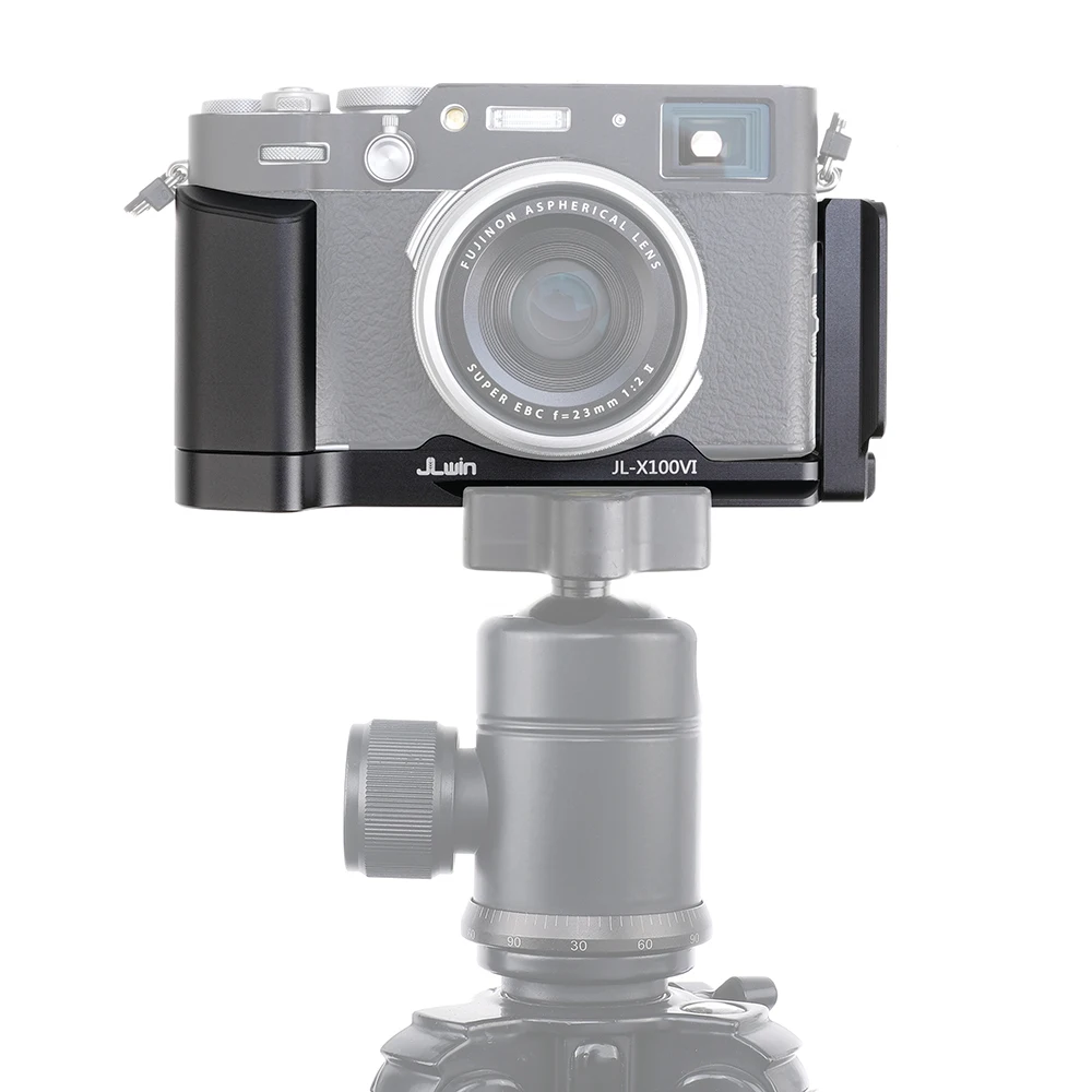 FOTGA per fotocamera Fujifilm X100VI piastra a sgancio rapido a forma di L Live Stream Photography staffa di espansione Vlog fotocamera Grip Camera