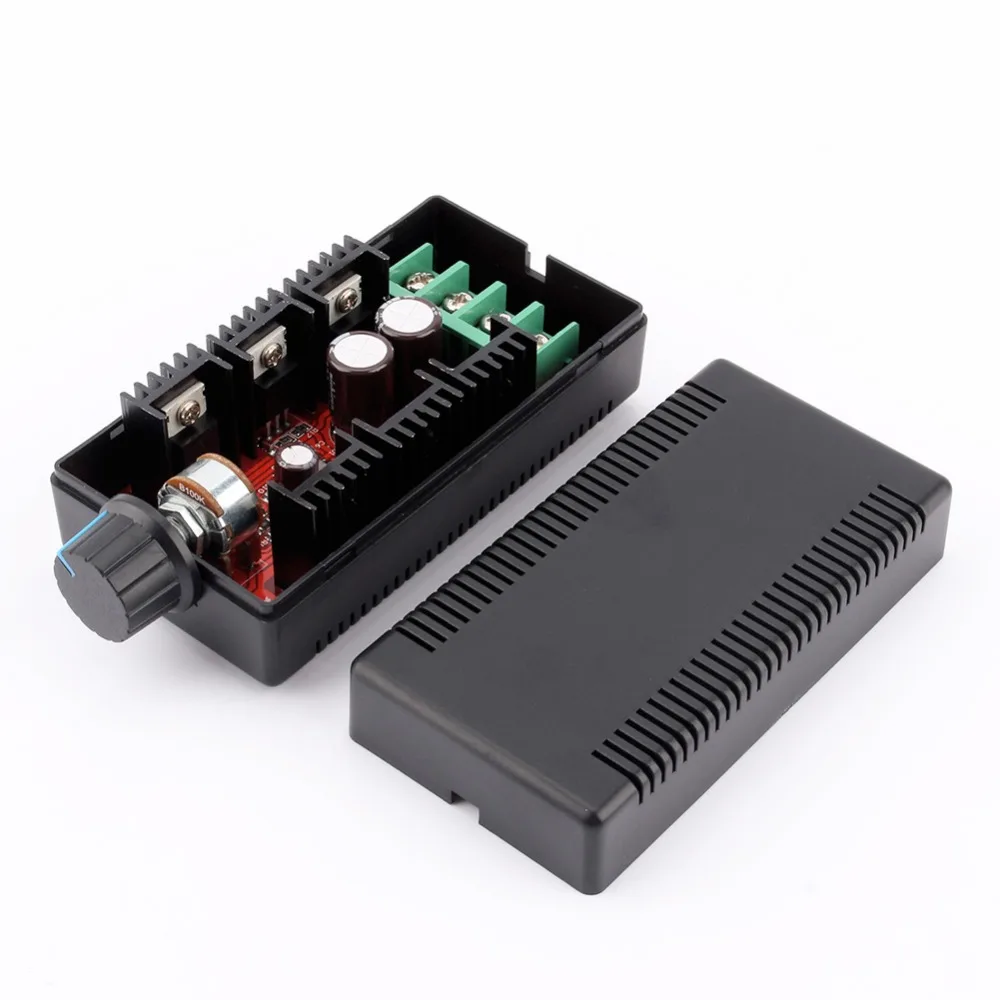 10-50V Input DC Motor Speed Controller 40A Current 2000W Max Power PWM Motor Controller 12V 24V 48V Compatible HHO RC Controller