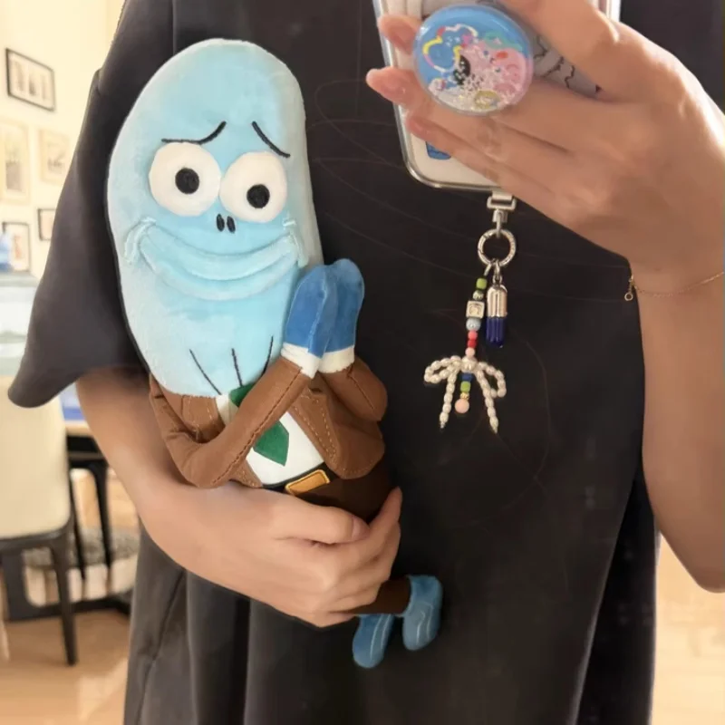 

Anime Spongebo 2026 Residents Of Beechburg Road Mermaid Plush Toy Children'S Doll Cotton Doll Dull Fish Cartoon Kawaii Lovely