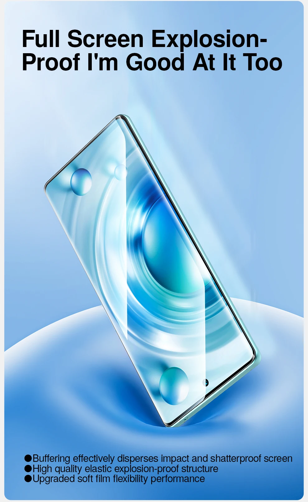 SmartDevil Hydrogel-Folie für iQOO 12 Pro 11 Pro, vollständige Displayschutzfolie für VIVO X200 X100 Pro X80 S18 HD, klare weiche Folie – Detail 9