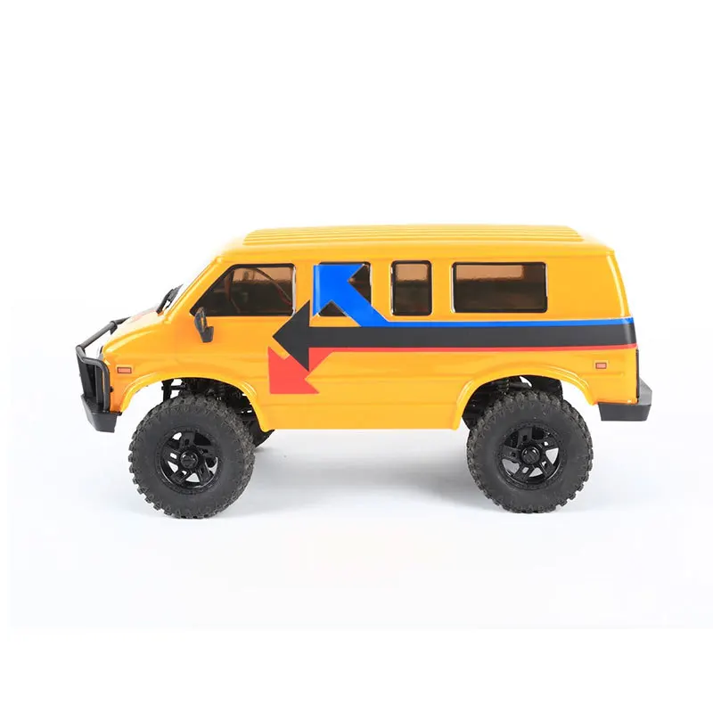 Hobby Plus Cr18p Evo Rock Van Trail Hunter Harvest 1/18 Rc Electric Remote Control Model Car Crawler Adult Children'S Toys Gifts