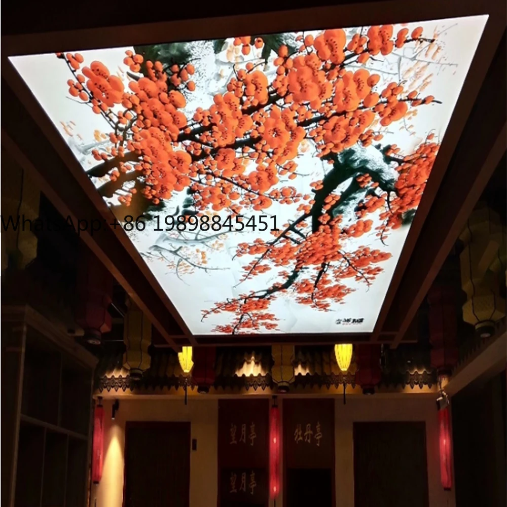 

P3.91 Lobby Decorating LED Ceiling Display Video Screen Indoor HD Full Color Hanging Ceiling Sky LED Screen