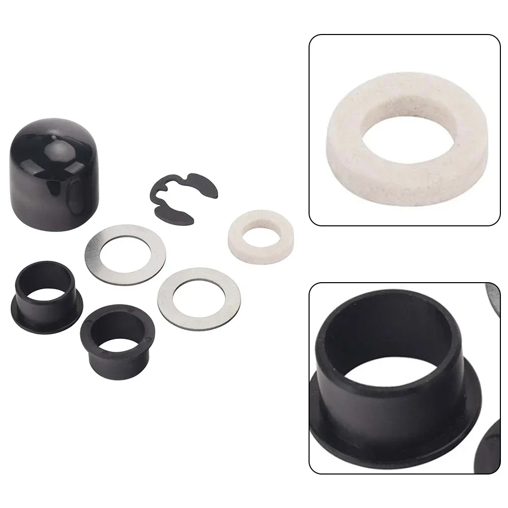 Replacement Idler Kit For For Scotts and Mowers with Bushing M111358 Dust Cap Dust Seal Snap Ring E Clip and Spacers
