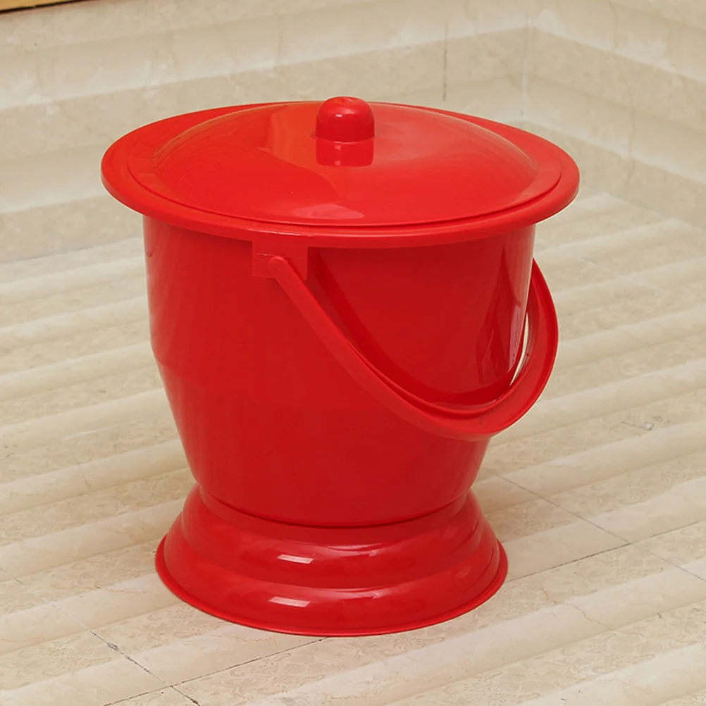 Unisex Children Chamber Pot Toilet Training Seat Premium Plastic Skin Friendly Ergonomic Baby Potty Handle Easy Clean Portable