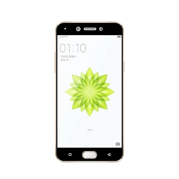 2 Pcs 21D 100% Original Full Glue Tempered Glass For OPPO A77  Protective Film Screen Protector For Oppo a77