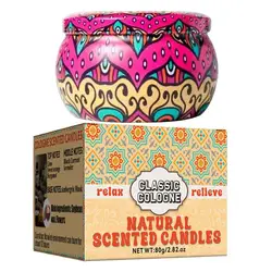 Soy Candle Aromatherapy Scented Candle Travel Size Relaxation Candle Relaxation Aromatherapy Candles For Yoga Bathing Bedroom