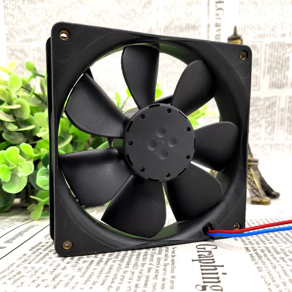 Ventilador de refrigeración 3412NGMER DC 12V 88mA 1.1W 9225 92x92x25mm Ventilador de refrigeración inversor de 2 cables