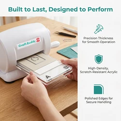 Die Cutting & Embossing Machine, Amazing Craft Buddy  for DIY Arts & Crafts, Scrapbooking, Card Making, Photo Album Decorative
