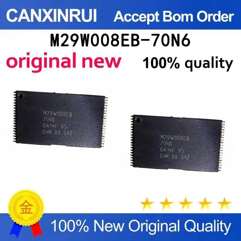 

（5-100 pieces）M29W008DB-90N1 M29W008EB-70N6 TSSOP brand new in stock
