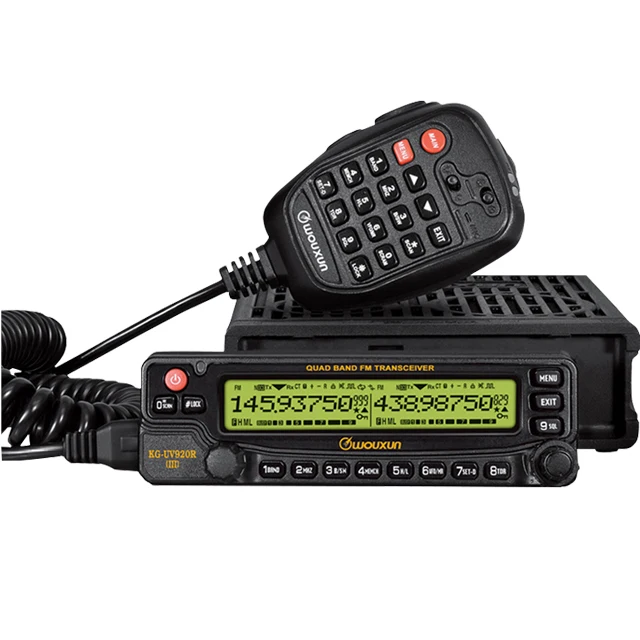 WOUXUN KG-UV920R(III) Dual Band VHF UHF Walkie Talkie Radio Mobile Transceiver Car Radio