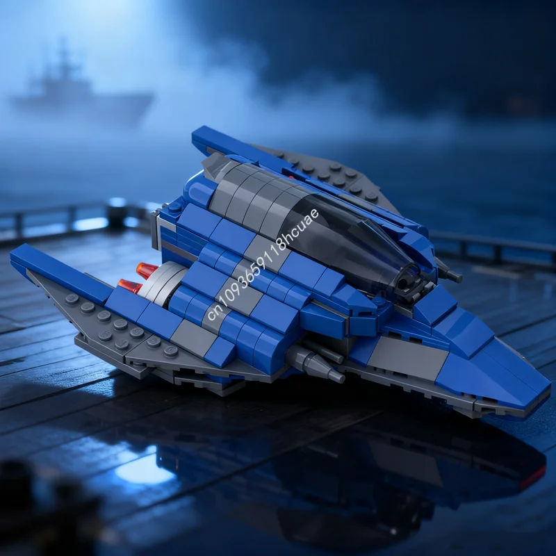 284 pçs moc supralight corp dardo interceptor estrela batalha modelo blocos de construção construção presentes natal brinquedo tijolo crianças