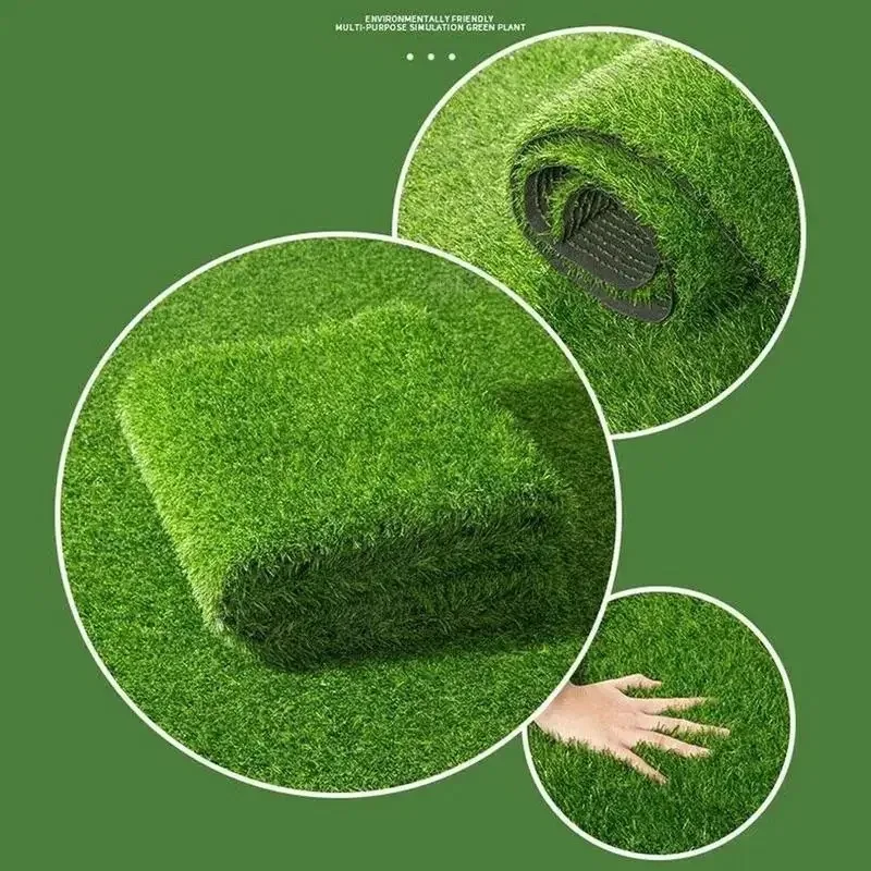 100*50Cm Synthetic Artificial Turf Fake Grass Rug Pet‑Friendly Dog Lawn Mat Indoor Outdoor Home Yard Garden Decoration