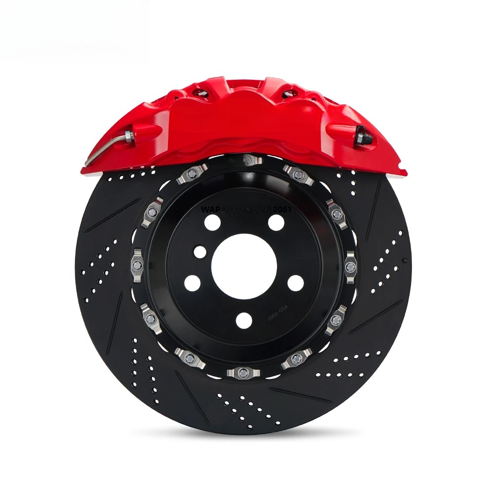 

TEI Auto Brake System Modified Brake Part Front T665 6 Piston Caliper BBK for Bronco 17 Inch Rim Car