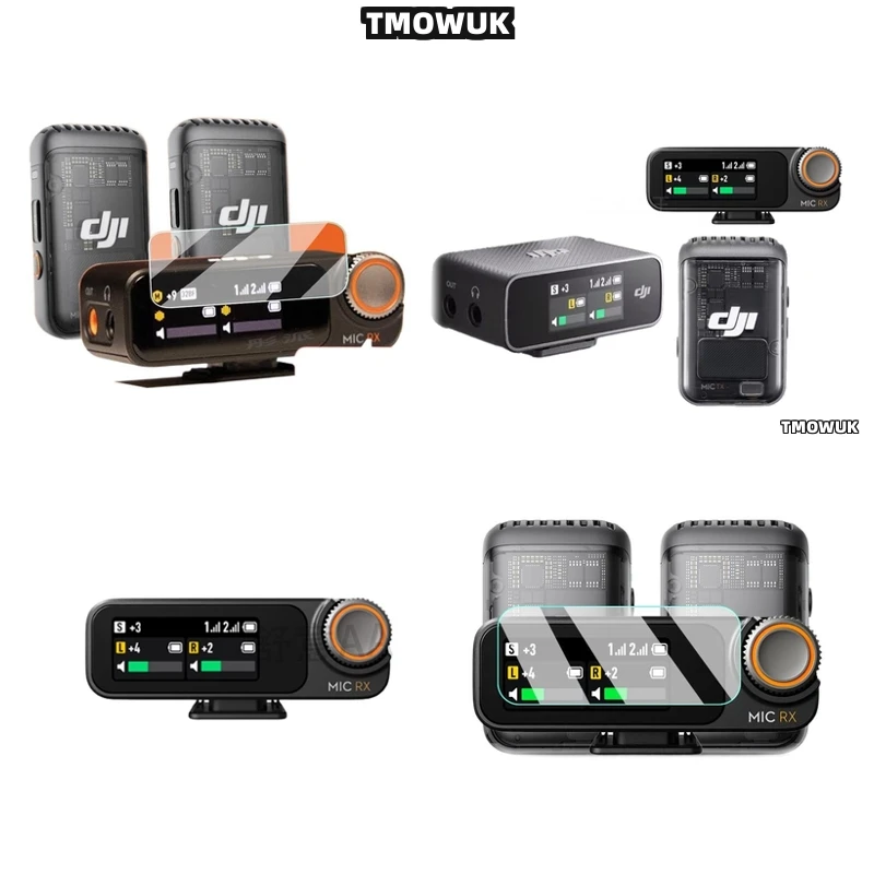 

For DJI Mic2, Impact Absorption Technology In Tempered Glass