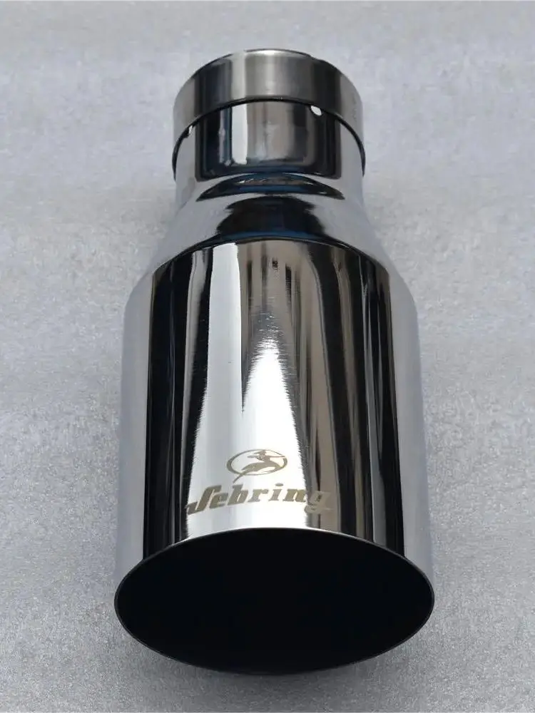 Sebring Edelstahl Fahrzeug Universal Auspuff Auto Schalldämpfer Heckklappe Auto für BMW E90 Auspuffspitze W222 Rohr