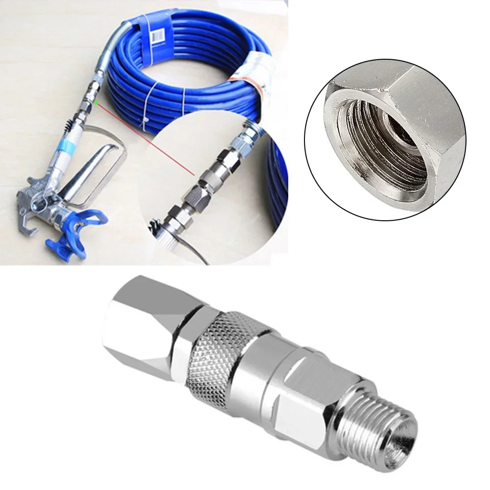 خرطوم موصل مشترك مشاريع الطلاء خرطوم رش بدون هواء دوار موصل خرطوم الطلاء بدون هواء المواد المعدنية