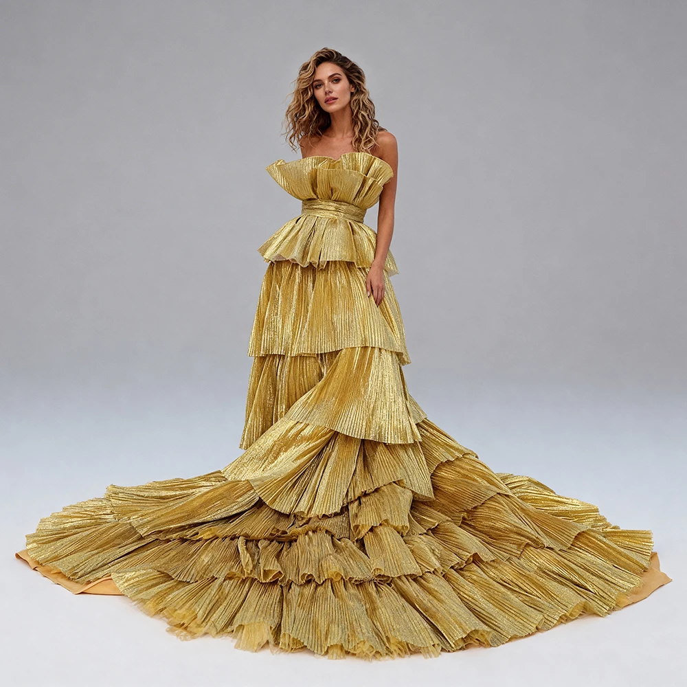 2026 Long Sleeve Tiered Tulle Maternity Photoshoot Dress Pregnancy Photography Dress Wedding Photo Shoot Gown YEWEN