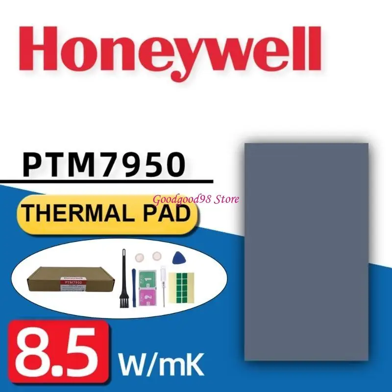 PTM7950 Thermal Silicone Grease Pad,Notebook Computer CPU GPU Phase-change Heat Conduction Silicone Paste Gasket W8EC