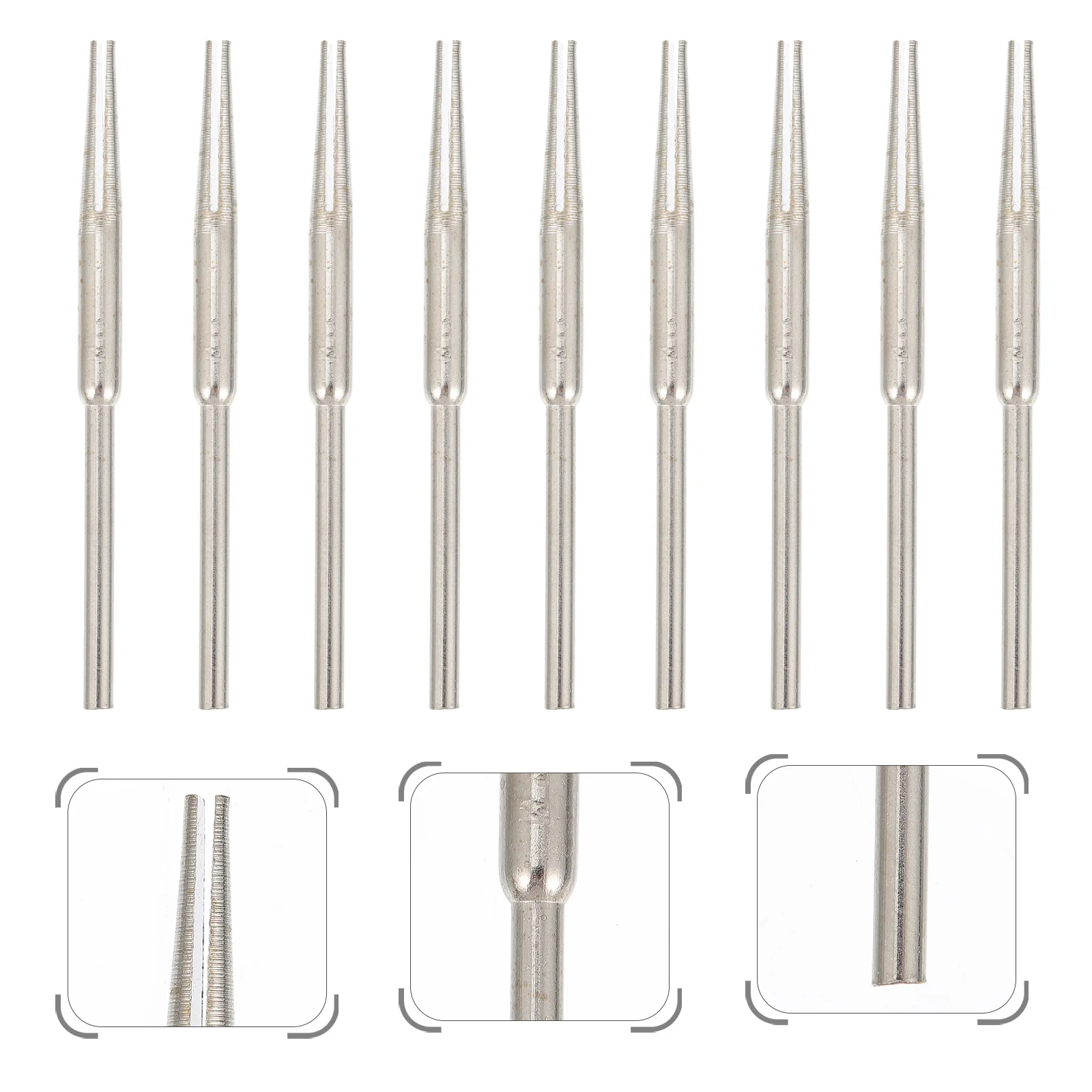 

20 шт., зажим для шлифовальной бумаги, стержень, хвостовик 235 мм, прочный железный замена для поврежденной шлифовальной бумаги, зажимные стержни, электрические