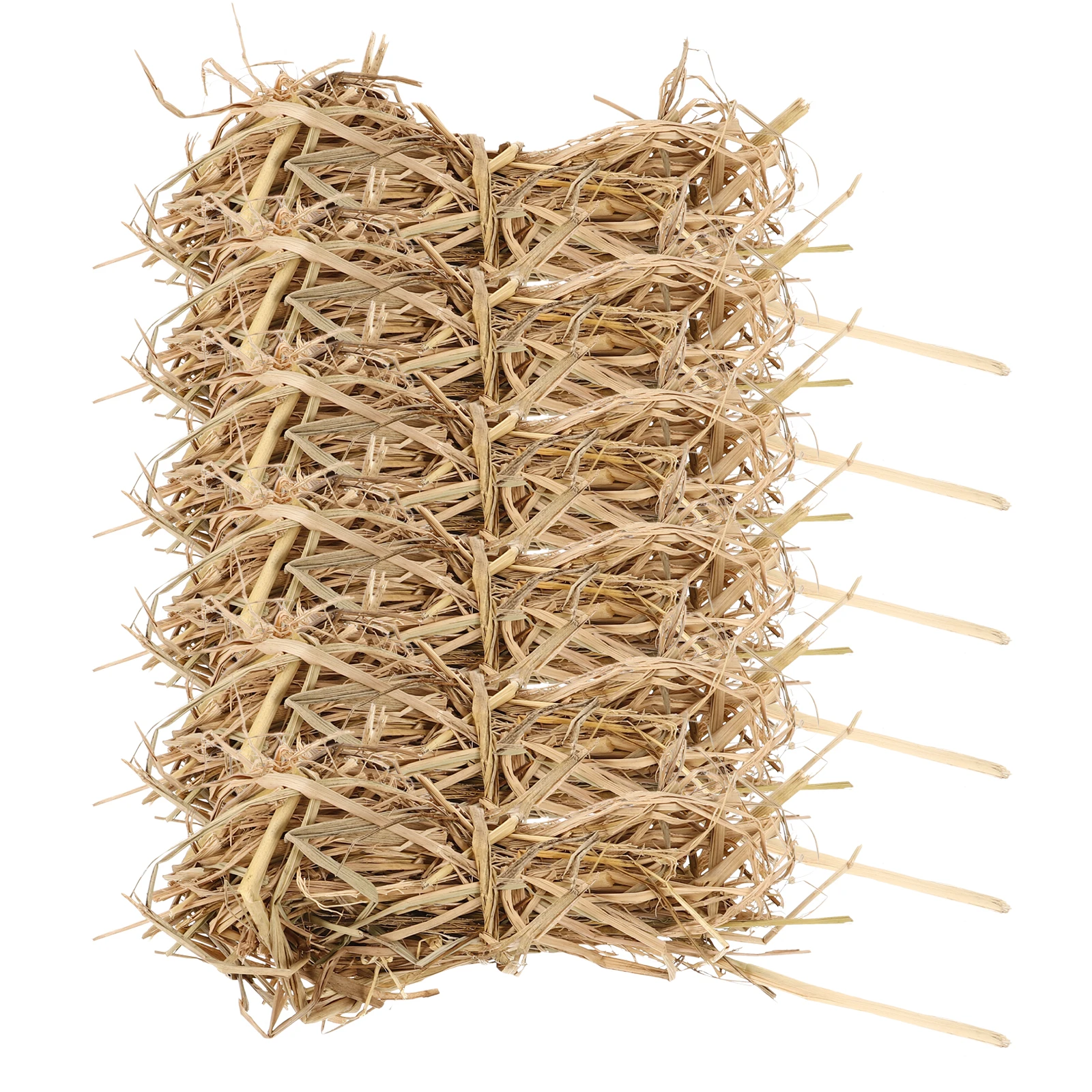 

1 set Shredded Straw Pads Chicken Coop Bedding Grass Liners Nesting Boxes Half Pound Egg Laying Pads Comfortable Design