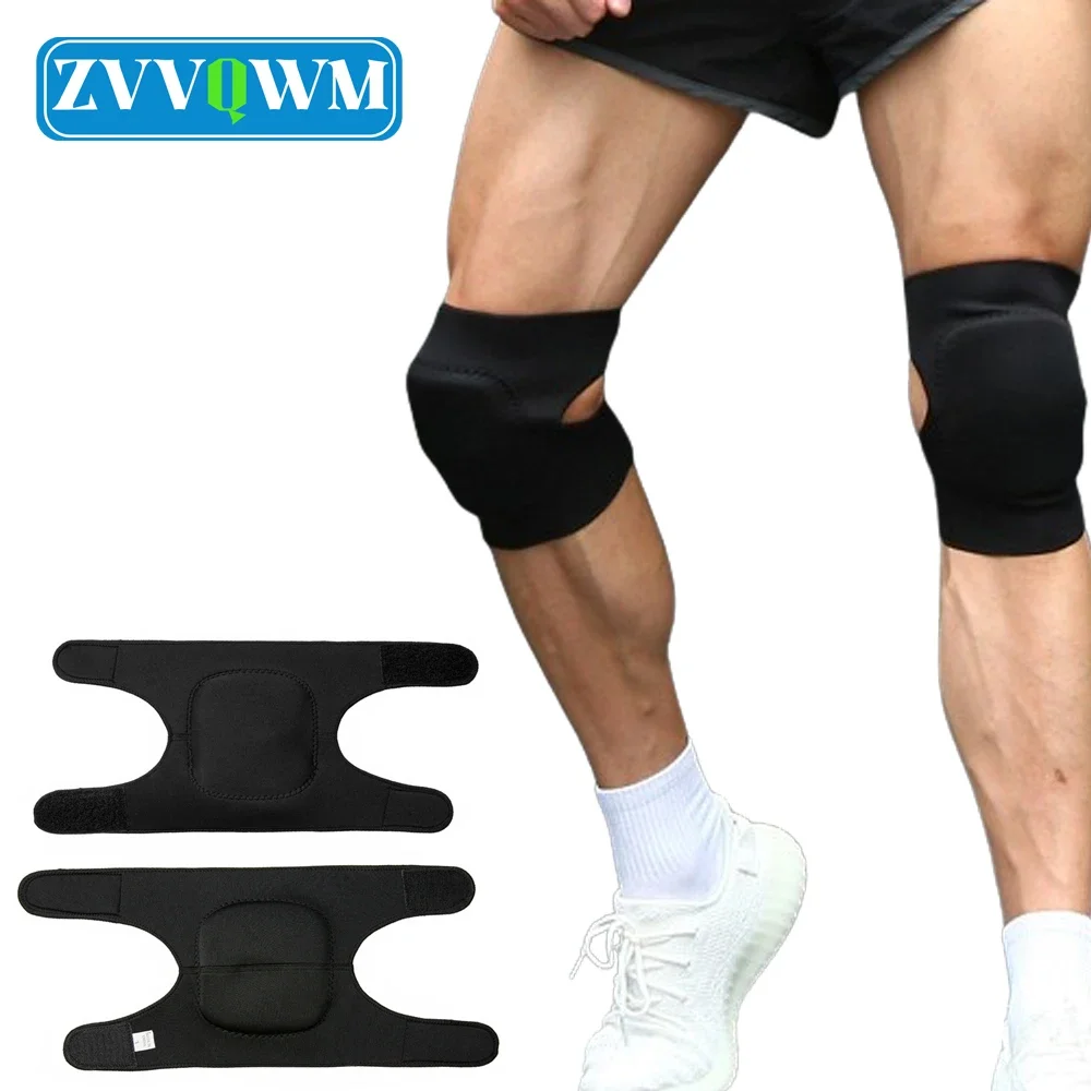 

1Pair Non Slip Knee Pads Sports Women Men Protective Knee Pads Exercise Lightweight Knee Brace Running Workout Basketball