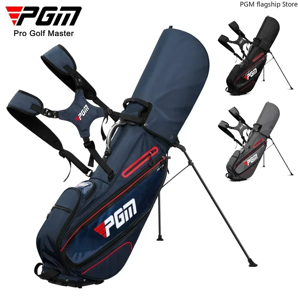 PGM Golf Bags Portable Large Capacity Lightweight Waterproof Men's Stand Rack Bag Sports Accessories QB143