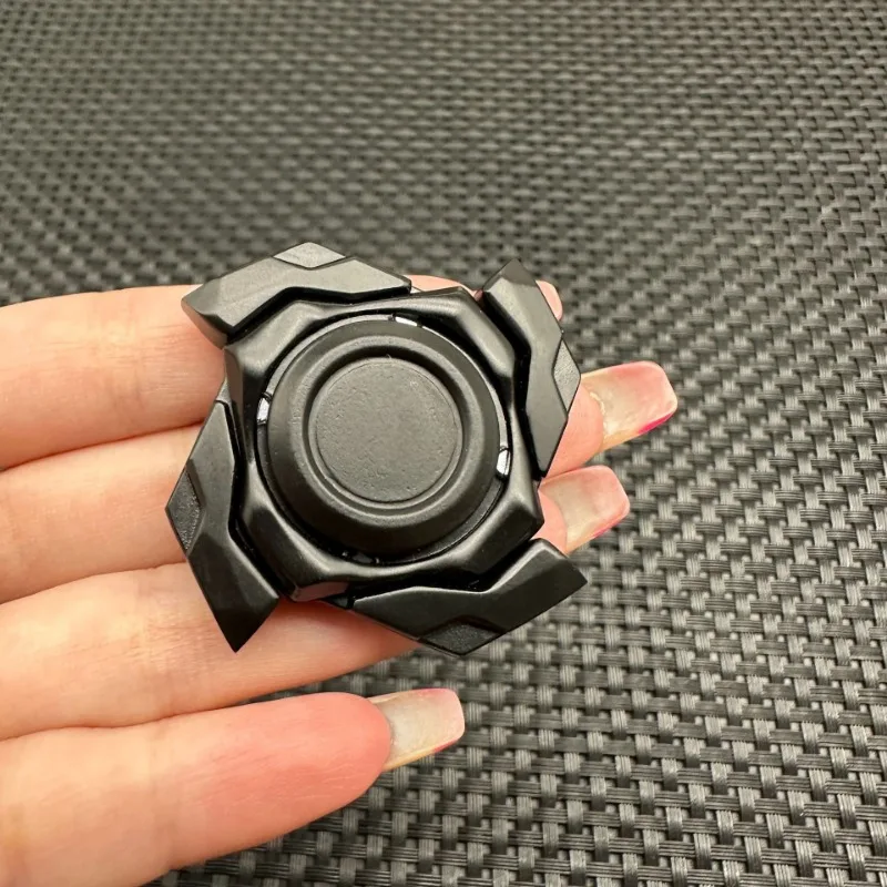 Métal ouvert armure Fidget Spinner mécanique GoBiggeR EDC curseur mécanique Anti-Stress soulagement jouet soulager l'anxiété bureau jouet de bureau