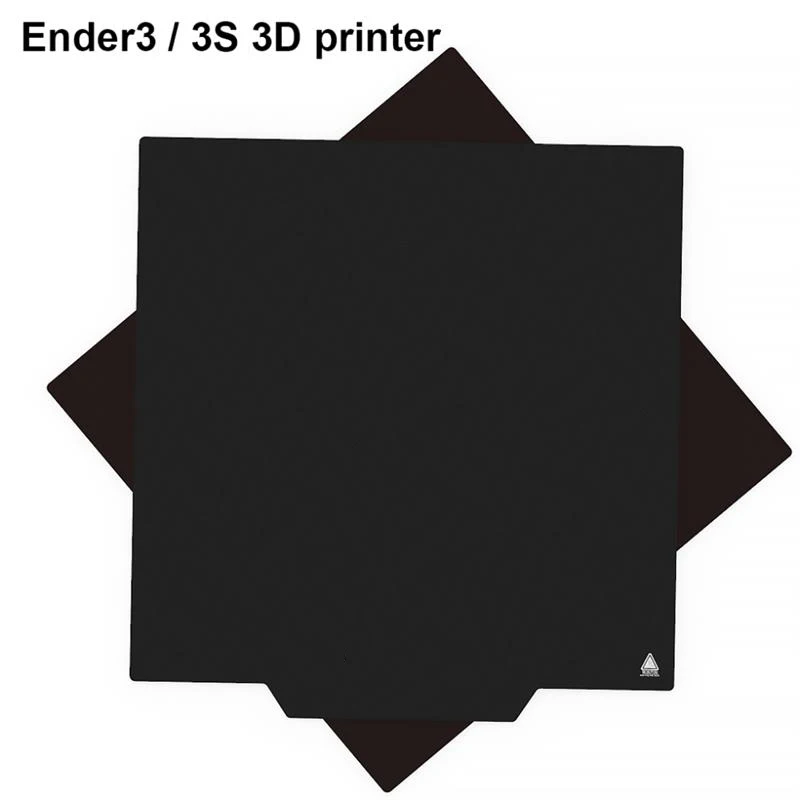 Surface de construction magnétique de bande de feuille d'autocollant de plate-forme de lit chaud de l'imprimante 3D 235x235mm pour le Ender-3 de Creality/Ender-3 pro/Ender-5