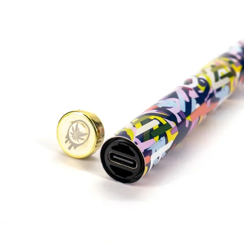 10 шт. наборы для электронных сигарет California Honey, 380 мАч, перезаряжаемая батарея 1,0 мл, пустые капсулы для густого масляного испарителя, защита от детей, ящик