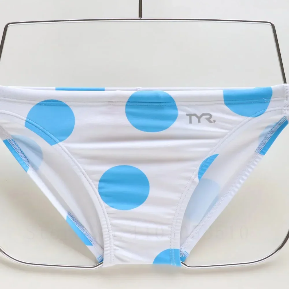 Men's Swimsuit Bikini with Elastic Drawstring Outdoor Sports Pool Training Quick-drying Briefs Team-specific Racing Underwear