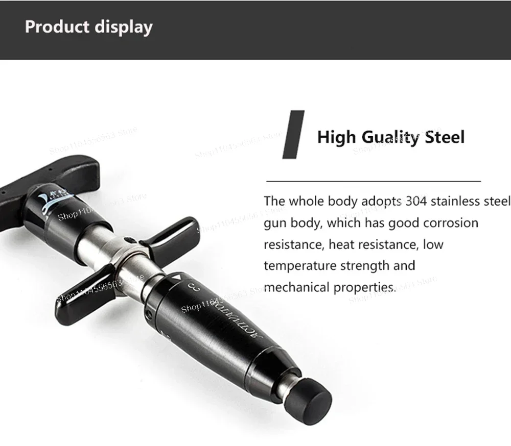 أداة جديدة لضبط العلاج بتقويم العمود الفقري، أدوات تصحيح العمود الفقري، مسدس العلاج بتقويم العمود الفقري، تعديل العمود الفقري، رأس واحد #3