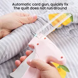 Portable Quick Clothing Fixer With Buckles Micro Stitch Tag Gun for Clothes Fixer Tool