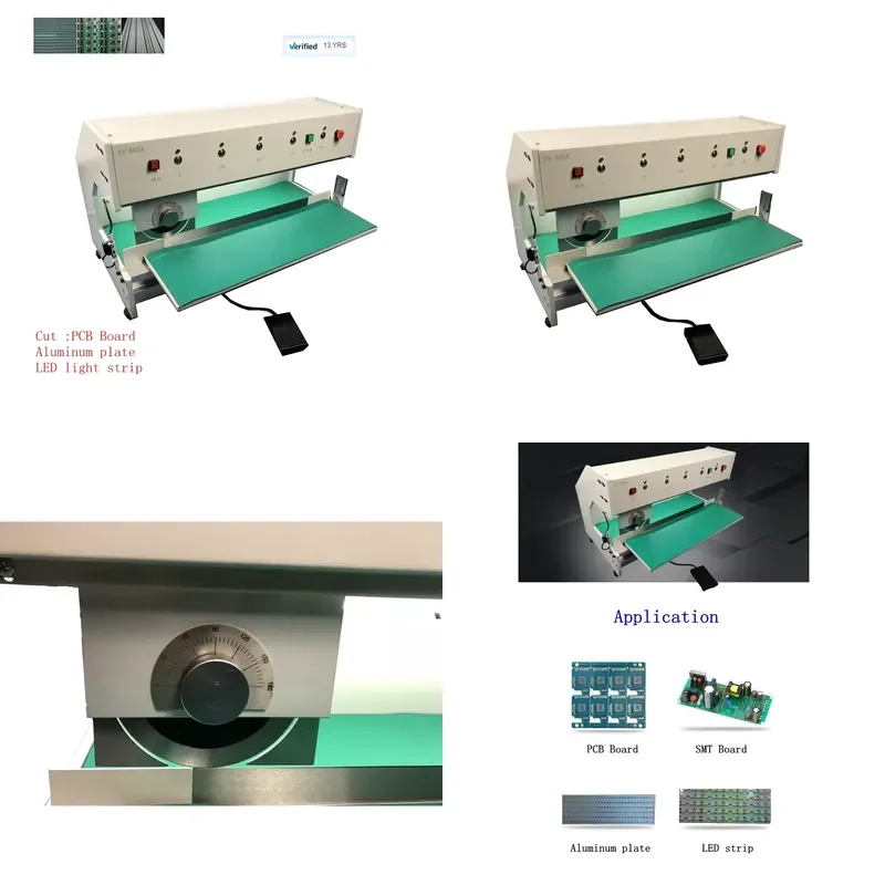 SMT SMD Printed Circuit Board Cutter V-Cut PCB Separator with Durable Blade for SMD PCB Cutting Tool
