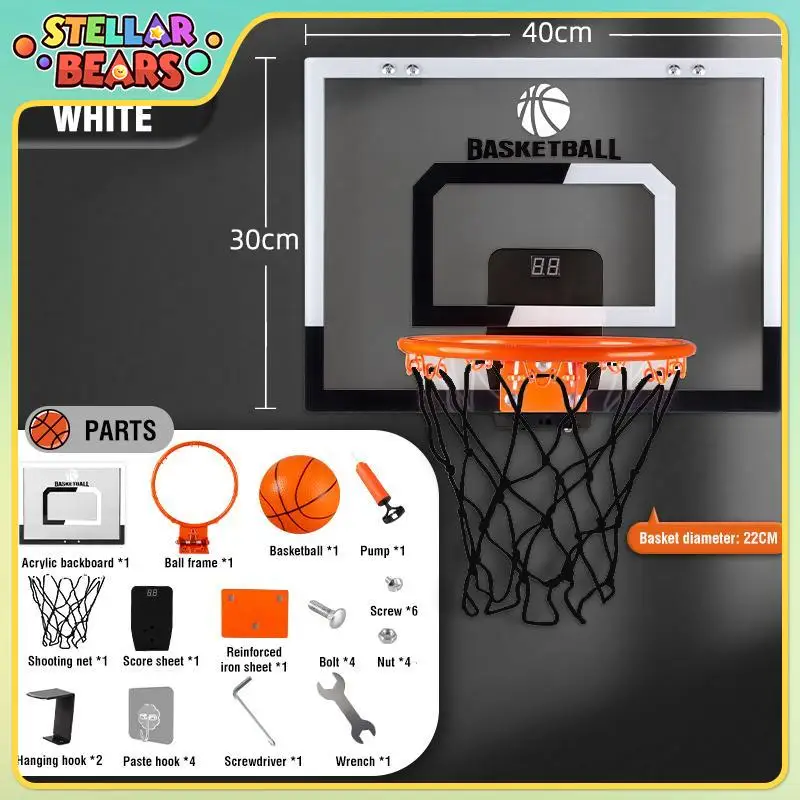 

Electronic Scoring Basketball Board Children's Shooting Game Indoor Sport Toy Set for Boys Girls Parent-child Interactive Toys