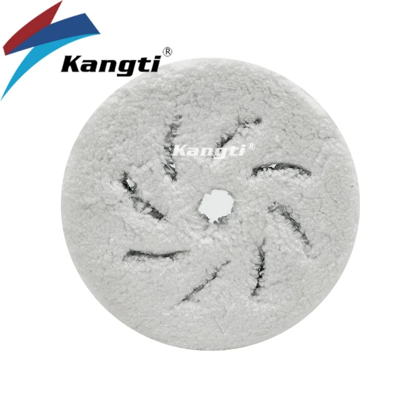 

Kangti Heavy Cutting Wool Polisher Pad for Cutting, Buffing and Polishing 5"