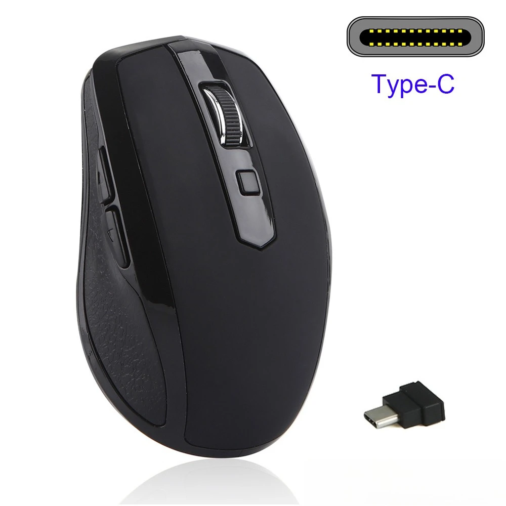 

Новая беспроводная мышь USB-C, бесшумная офисная игровая мышь для ноутбука, креативная беспроводная мышь