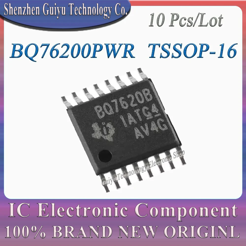 

10 шт./лот BQ76200PWR BQ76200PW BQ76200 BQ TSSOP-16 микросхема