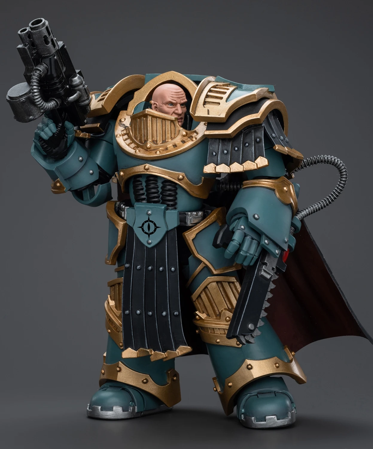 HiPlay JoyToy Warhammer Sons of Horus Legion Praetor in Cataphractii Terminator Armor 1:18 actiefiguren