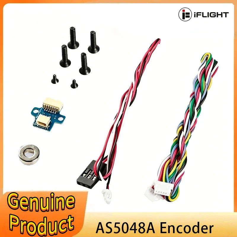 IFlight AS5048A Magnetic Encoder with Aluminum Case for GBM5208 GBM6208 GBM6212 GBM8036 GBM8028 GBM8108 GBM110 / GM Series Motor
