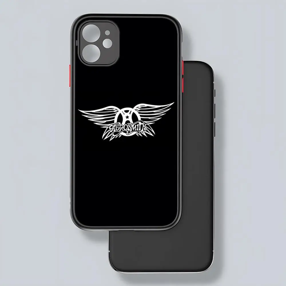 Punk Aerosmith Rock Cool Phone Case Potdemiel Matte Transparent For 16 15 IPhone 12 11 13 Pro Max X XR X Back Cover