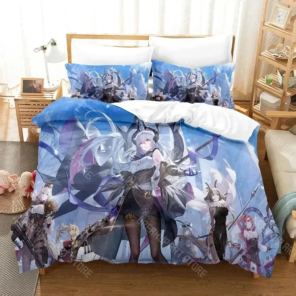 2026 3D Print Echocalypse_ Scarlet Covenant Bedding Set Duvet Cover Bed Set Quilt Cover Pillowcase Comforter King Queen Size Boy