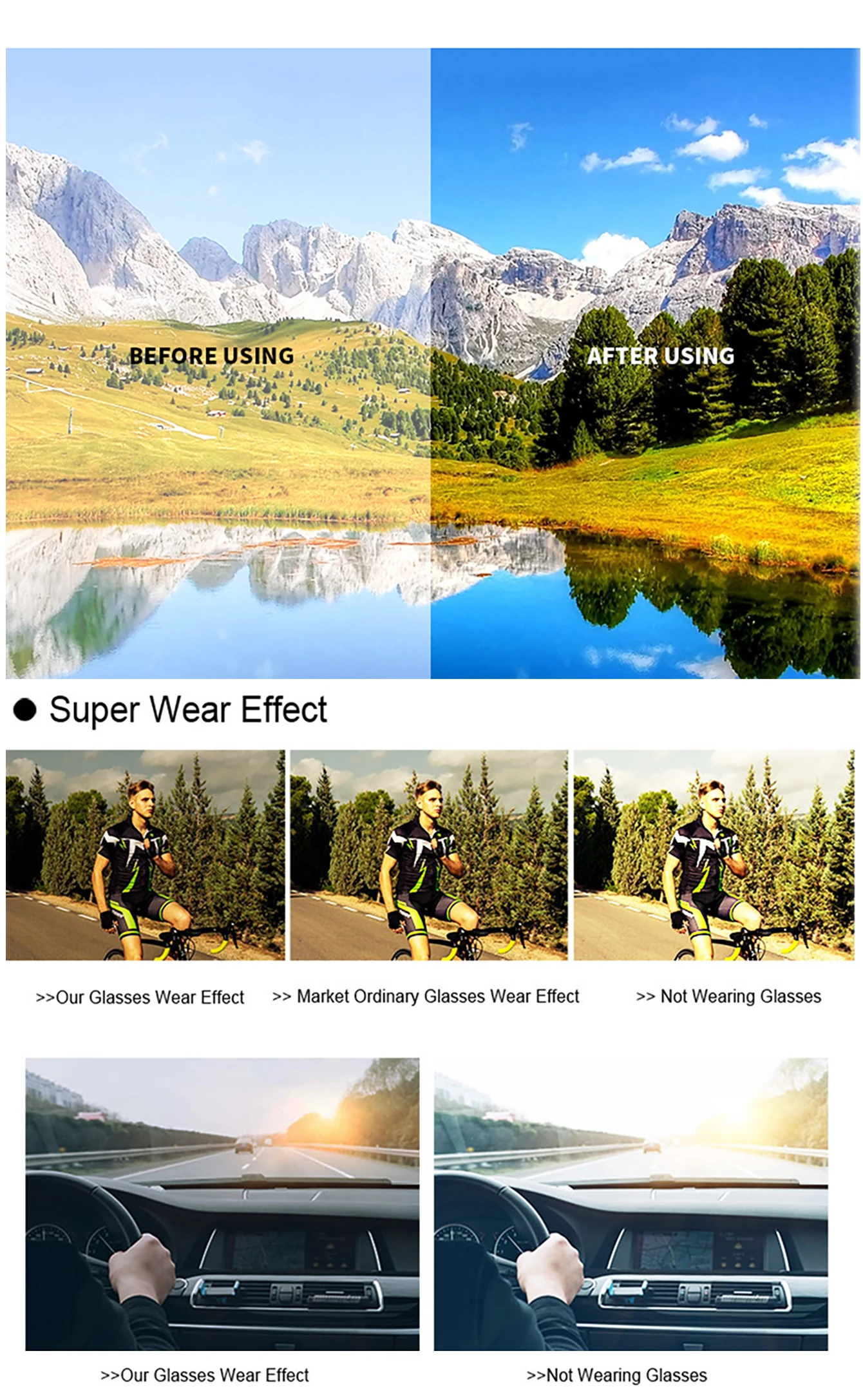 POAT Marke Starke Licht Photochrome Sonnenbrille Neue Stil Sport Männer Frauen MTB Fahrrad Brillen Radfahren Angeln Laufen – Detail 17