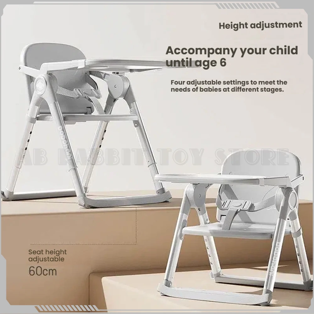 

Dodohani Baby Chair Multi Functional Baby Dining Chair Portable Foldable home study chair outdoor picnic chair 0-6 Years Old