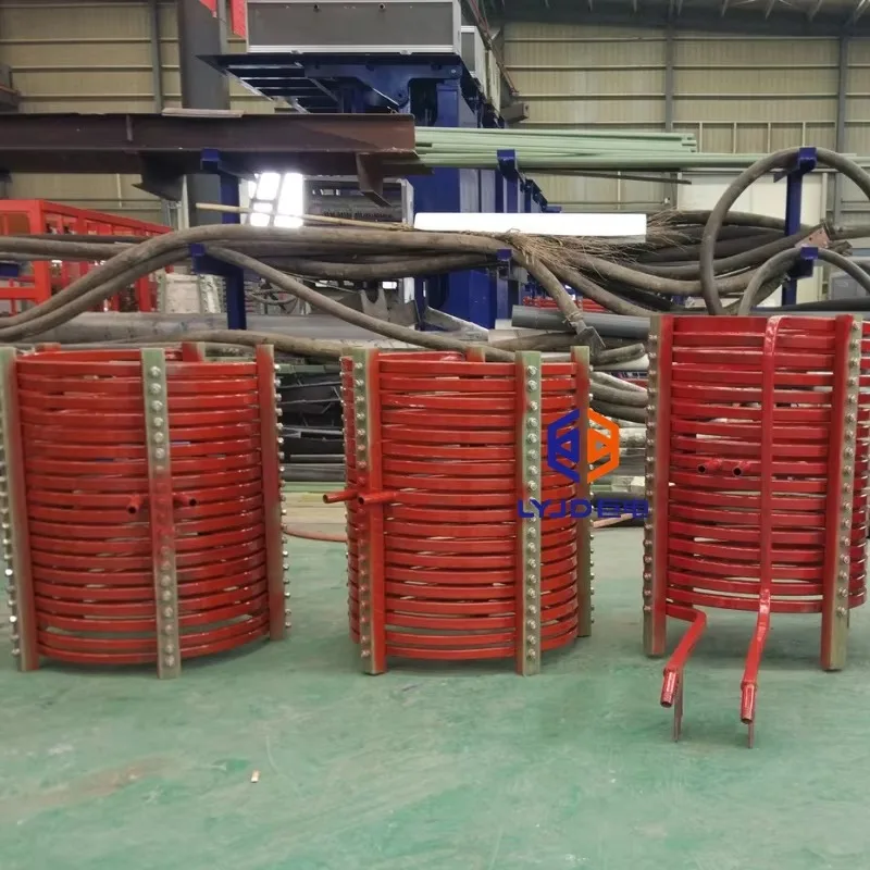 Heater Electromagnetic Copper Heating Induction Melting Furnace Coil
