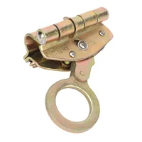 Cuerda de seguridad con bloqueo automático, orificio redondo resistente, fácil adsorción, dispositivo de agarre de cuerda de seguridad para escalada, equipo Industrial