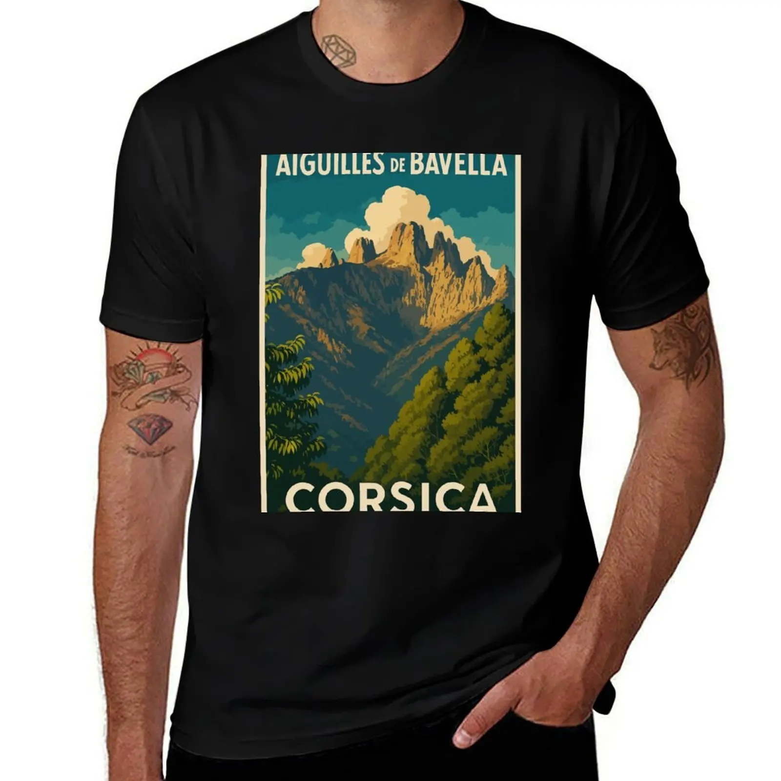 

Bavella Needles – Corsica T-Shirt sports fans affliction shirts graphic t shirts valentines boutique clothes plain t shirts men