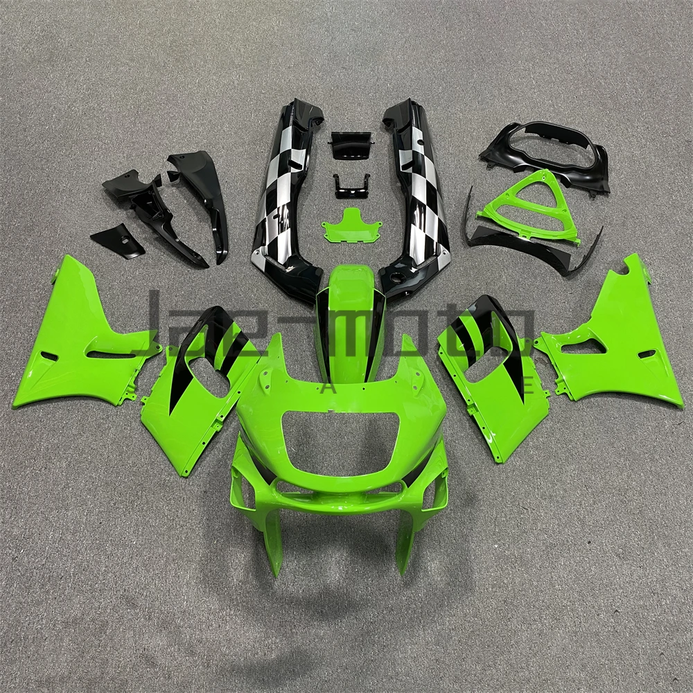 For ZX-6E ZZR400 1993-2007 ZZR600 1998-2003Injection ABS Plastics Full Fairings Kit Mold Replace Accessories  B