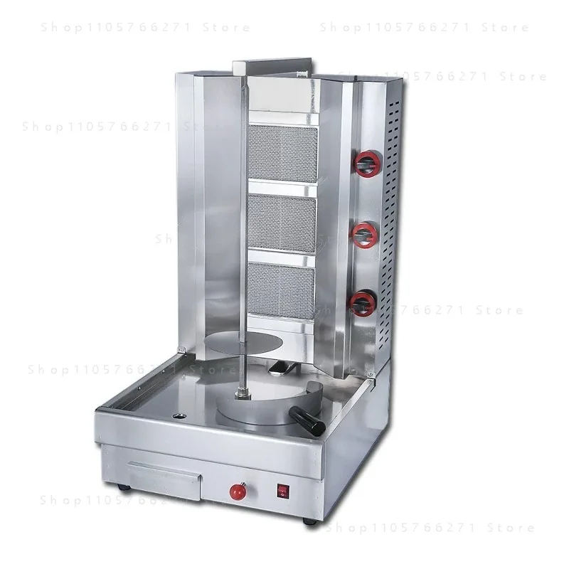 Rotisserie Equipment BBQ Grill LPG Barbecue Tools For Outdoors Commercial Vertical Shawarma Kebab Machine Barbecue Machine