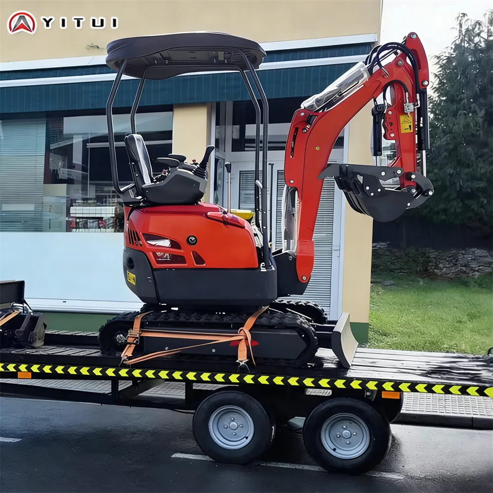 

Customized Mini Excavator Full Set Of Accessories Equipped With Kubota Engine Meets Euro 5 Emission Standard Mini Excavator