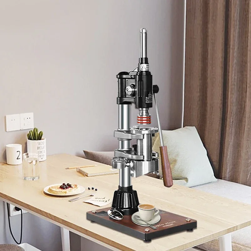 새로운 에스프레소 핸드 프레스 압력 스윙 야외 추출 막대 유형 가정용 반자동